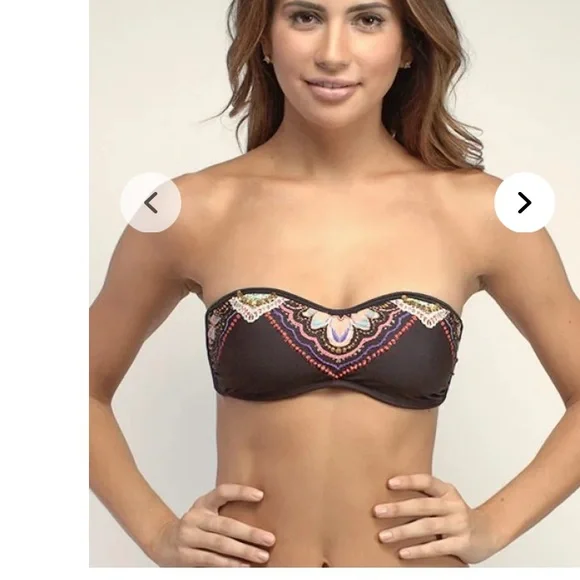 Pilyq San Sebastián Black Bikini with Vibrant Embroidery - Picture 13 of 16